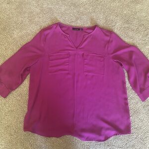 Pink/purple large blouse